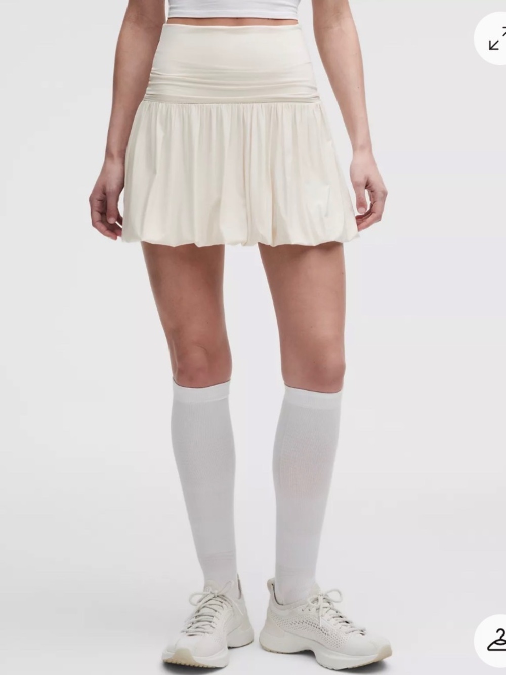 Lululemon 2 in 1 bubble hem dress